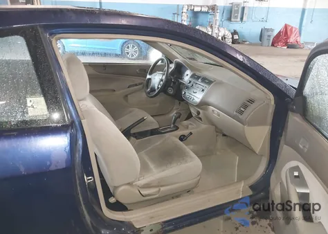 2001 Honda Civic Ex из США, поврежденный, VIN 1HGEM22931L072877